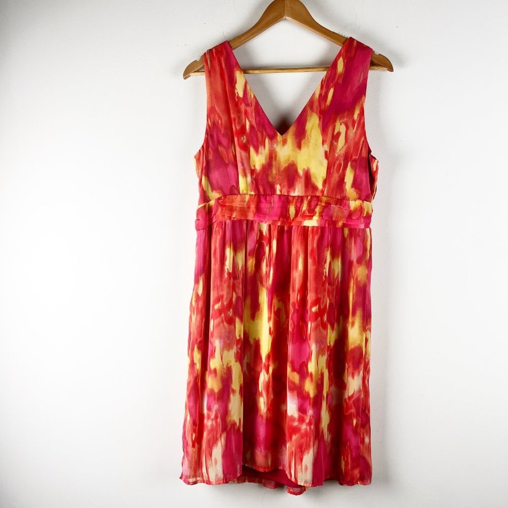 2/$30 Apt 9 Chiffon Sleeveless Dress 16 NWT - Picture 3 of 6